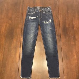 Skinny Blue jeans from American Eagle Worn once.